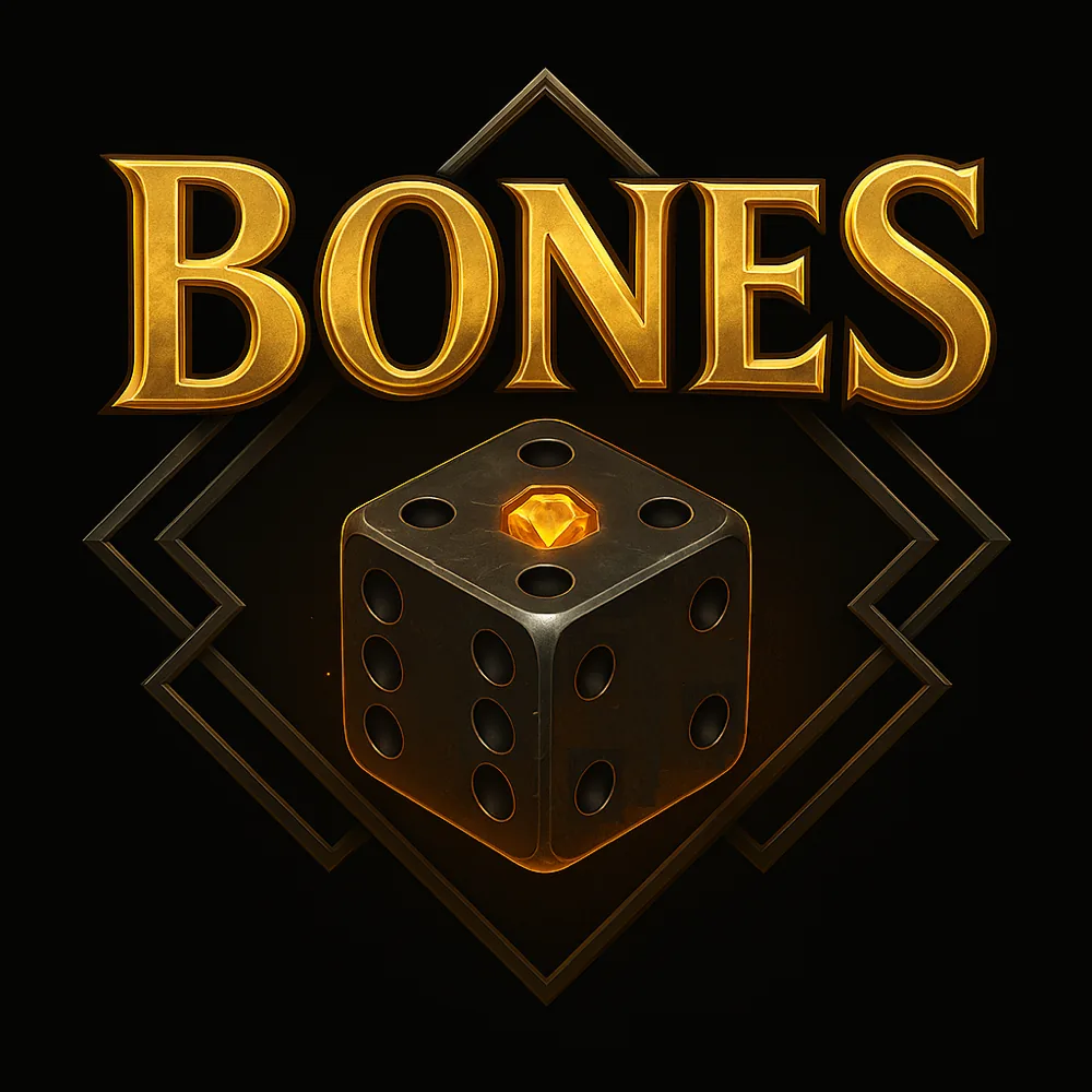 Bones gold logo mark