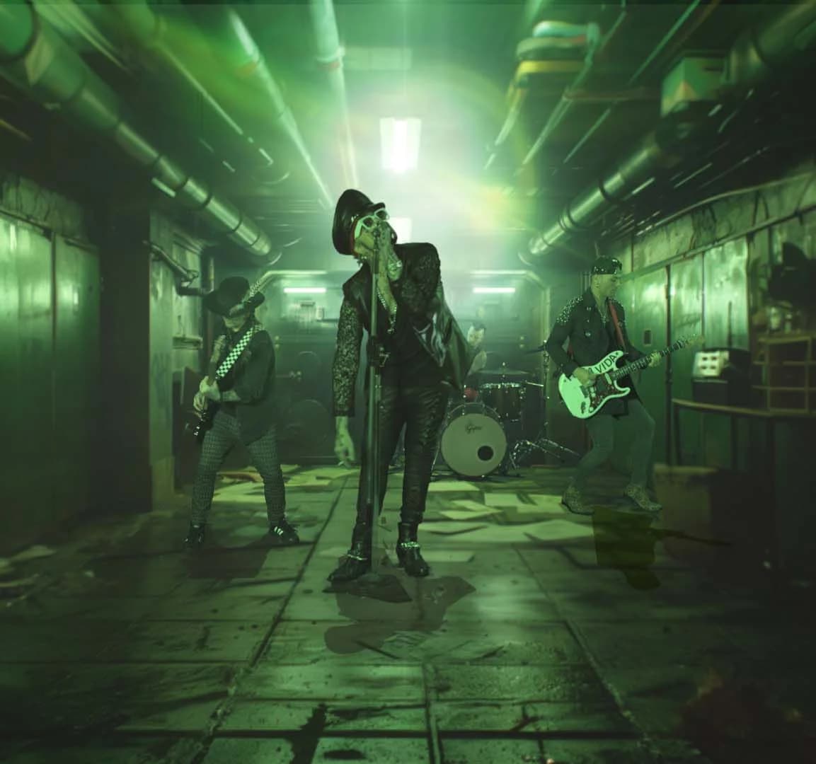 Green screen studio — photo booth coming soon